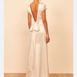 NWOT Reformation Geranium dress - bridal gown